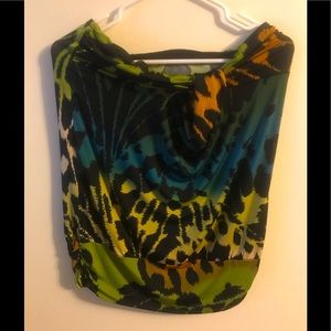 Charlotte Russe Animal Print Tube Top